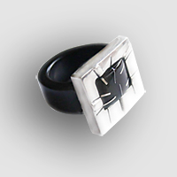 Sterling silver designer rings