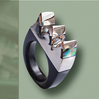 Sterling silver designer rings